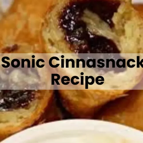 Sonic Cinnasnacks Recipe