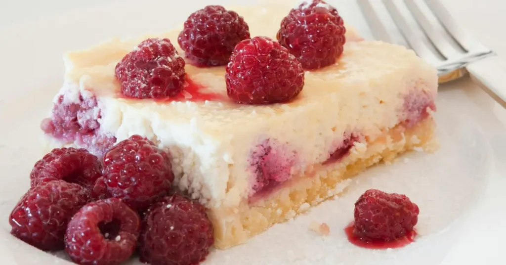Raspberry Cheesecake Bars