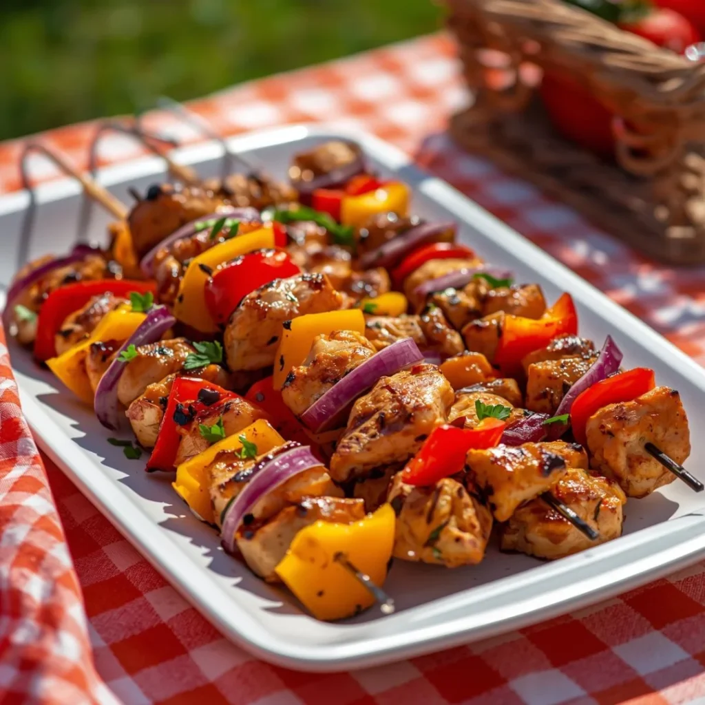 Best Grilled Chicken Kabobs