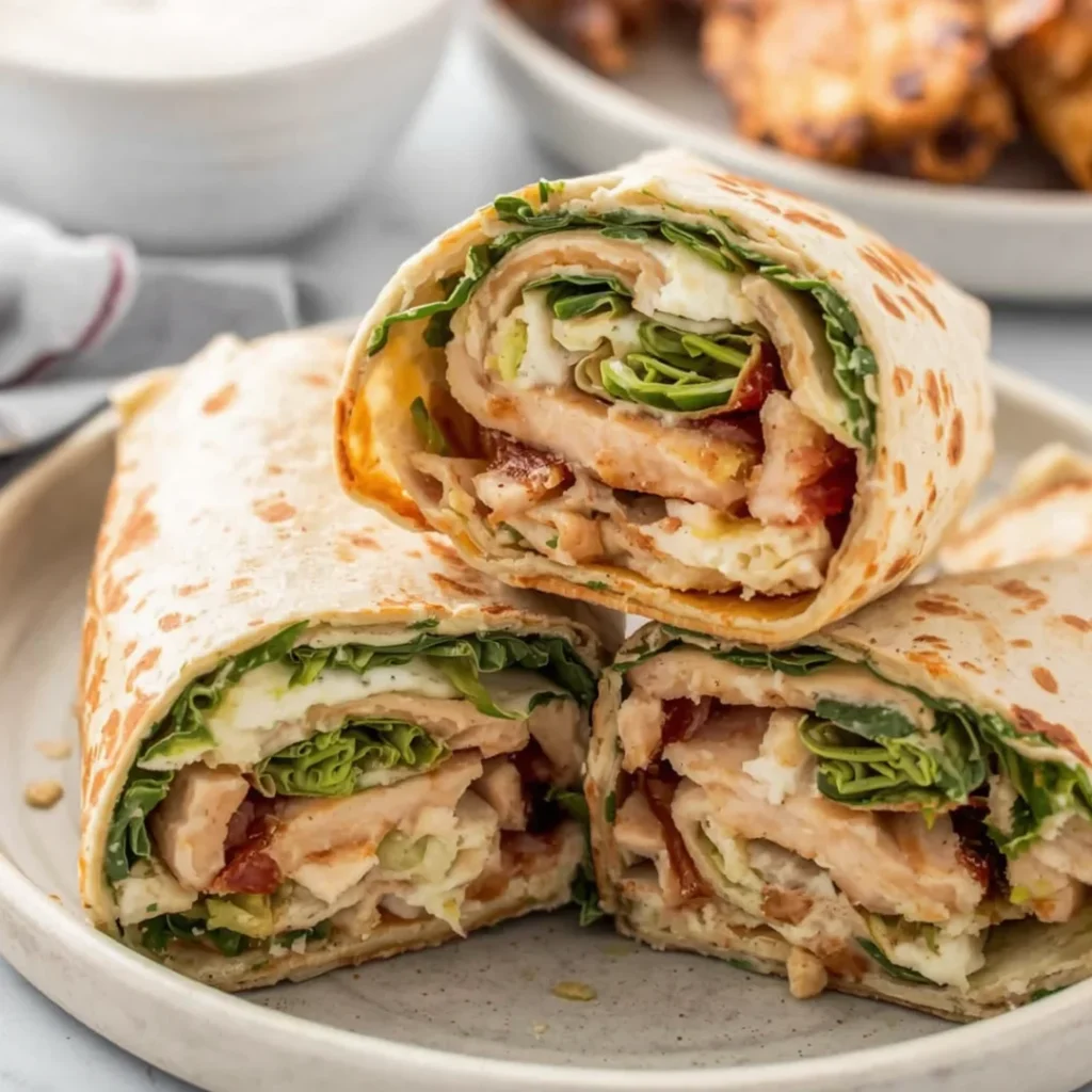 Chicken Bacon Ranch Wraps