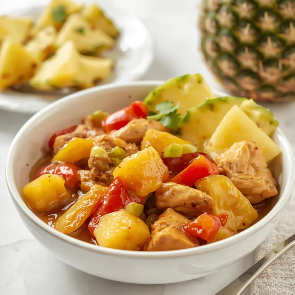 Crockpot Hawaiian Chicken