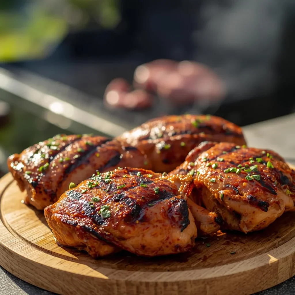 Grilled Chicken Thighs