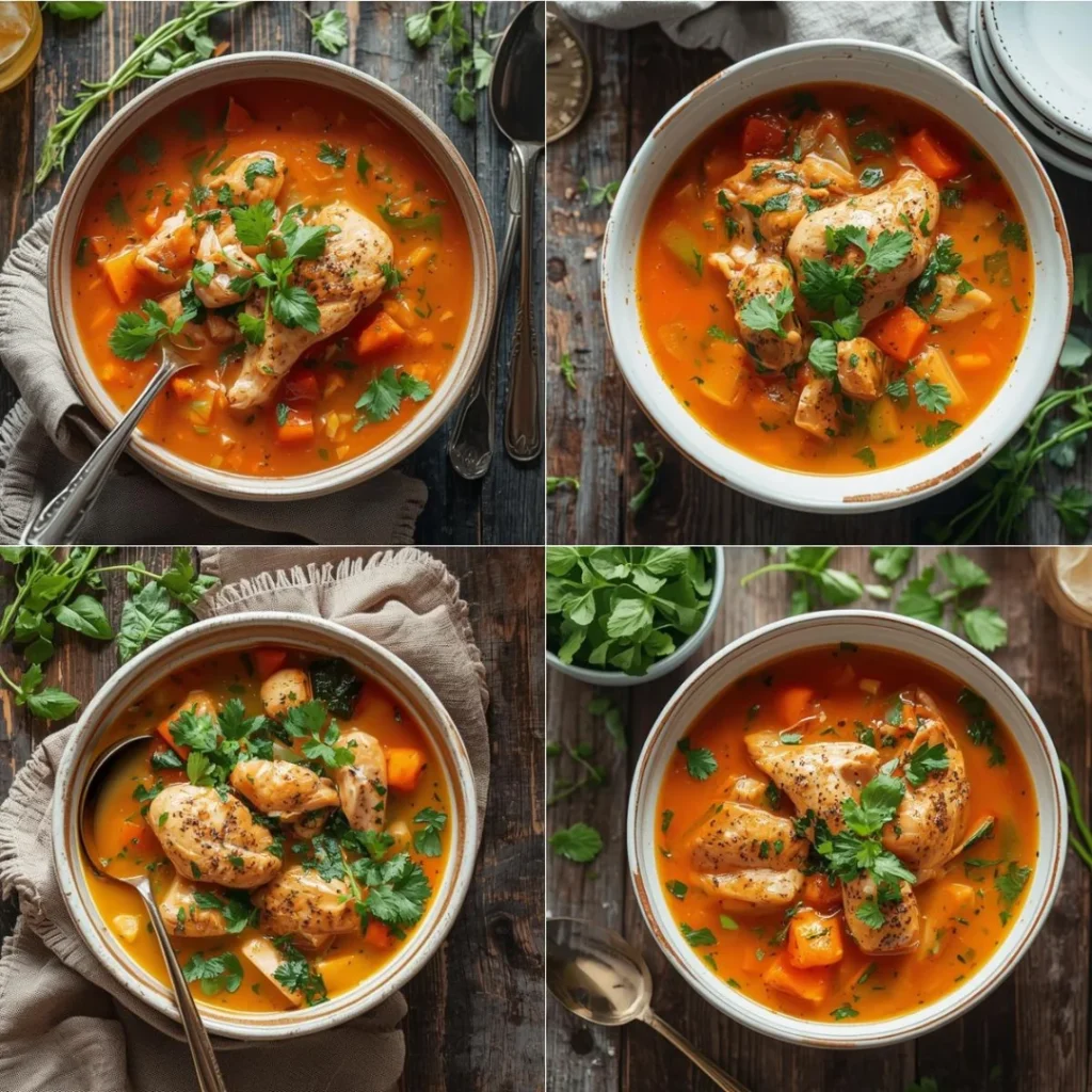 Nourishing Spring Chicken Soup