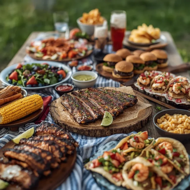 vibrant Memorial Day BBQ