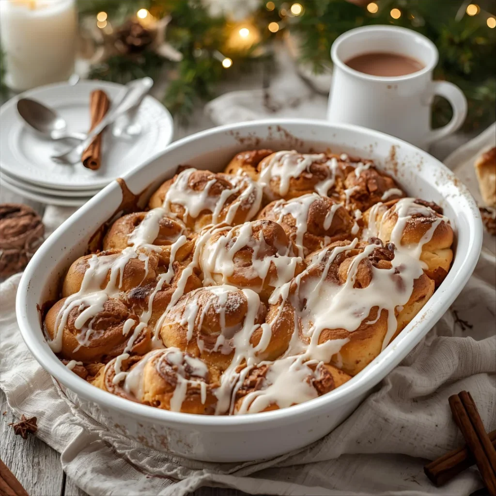 Cinnamon Roll Bread Pudding