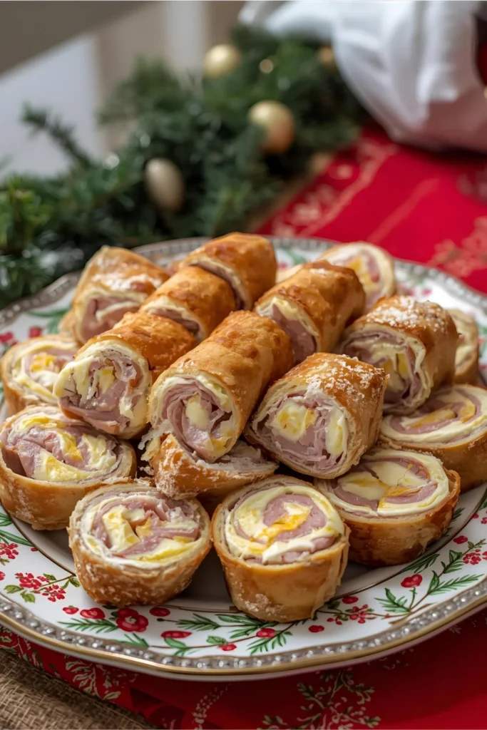 Ham and Cheese Ranch Roll Ups