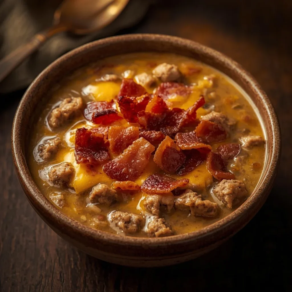 Bacon Cheeseburger Soup