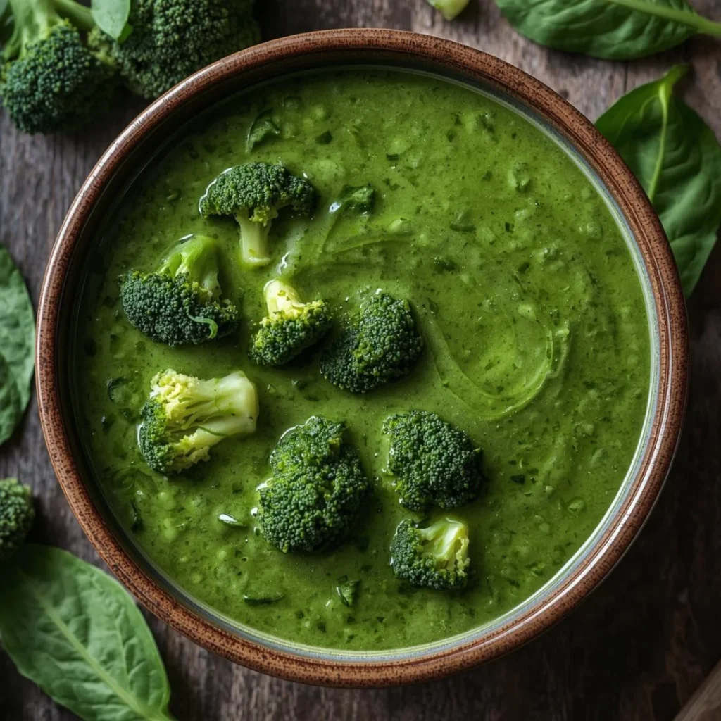 Broccoli Spinach Soup