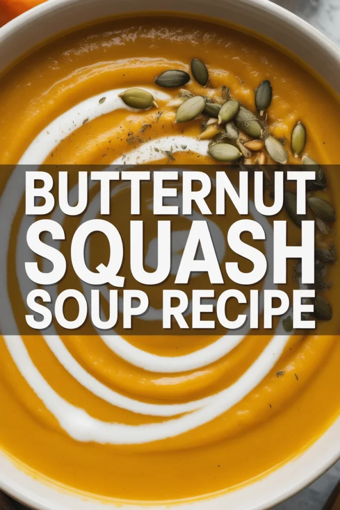 Butternut Squash Soup pin