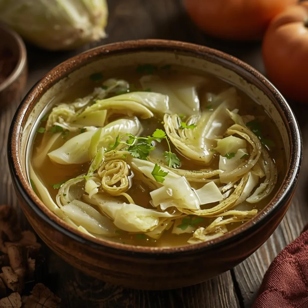 Cabbage Onion Soup