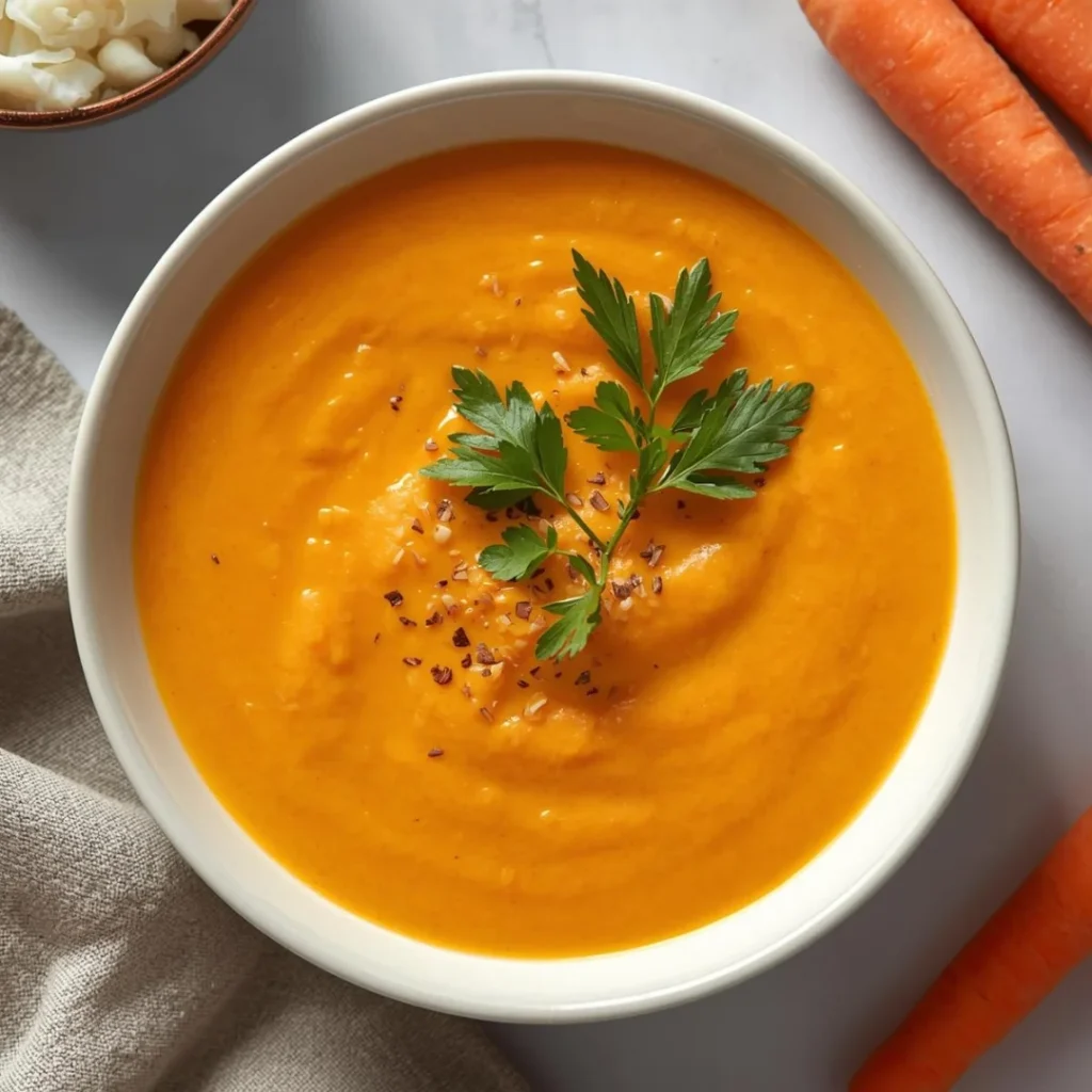 Cauliflower Carrot Soup