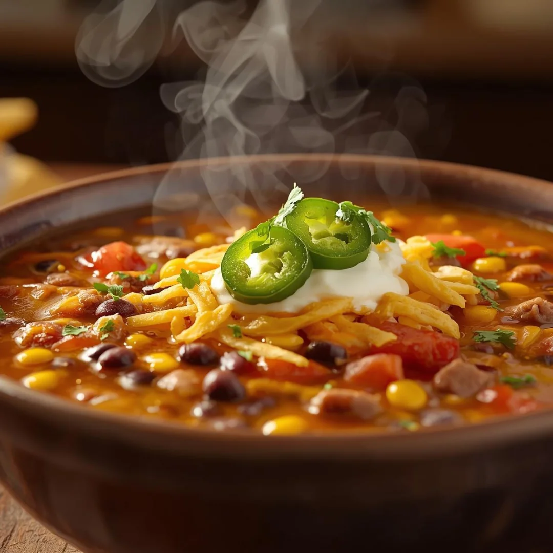 Cheesy Taco Soup