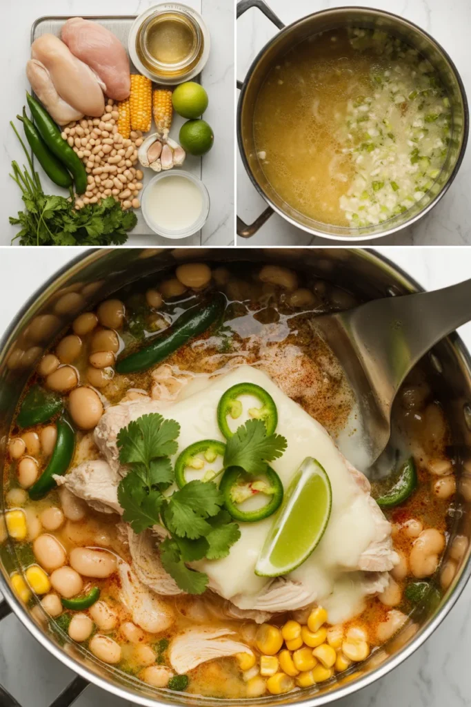 Chicken Chili Soup steps