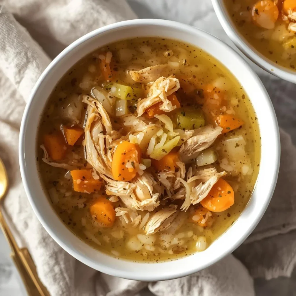 Chicken Rice Soup