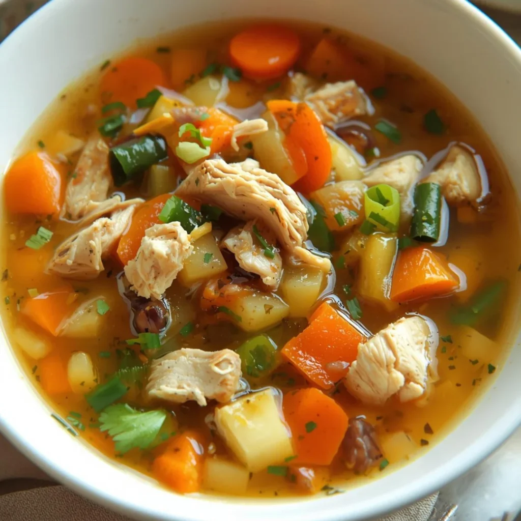 Chicken Vegetable Soup