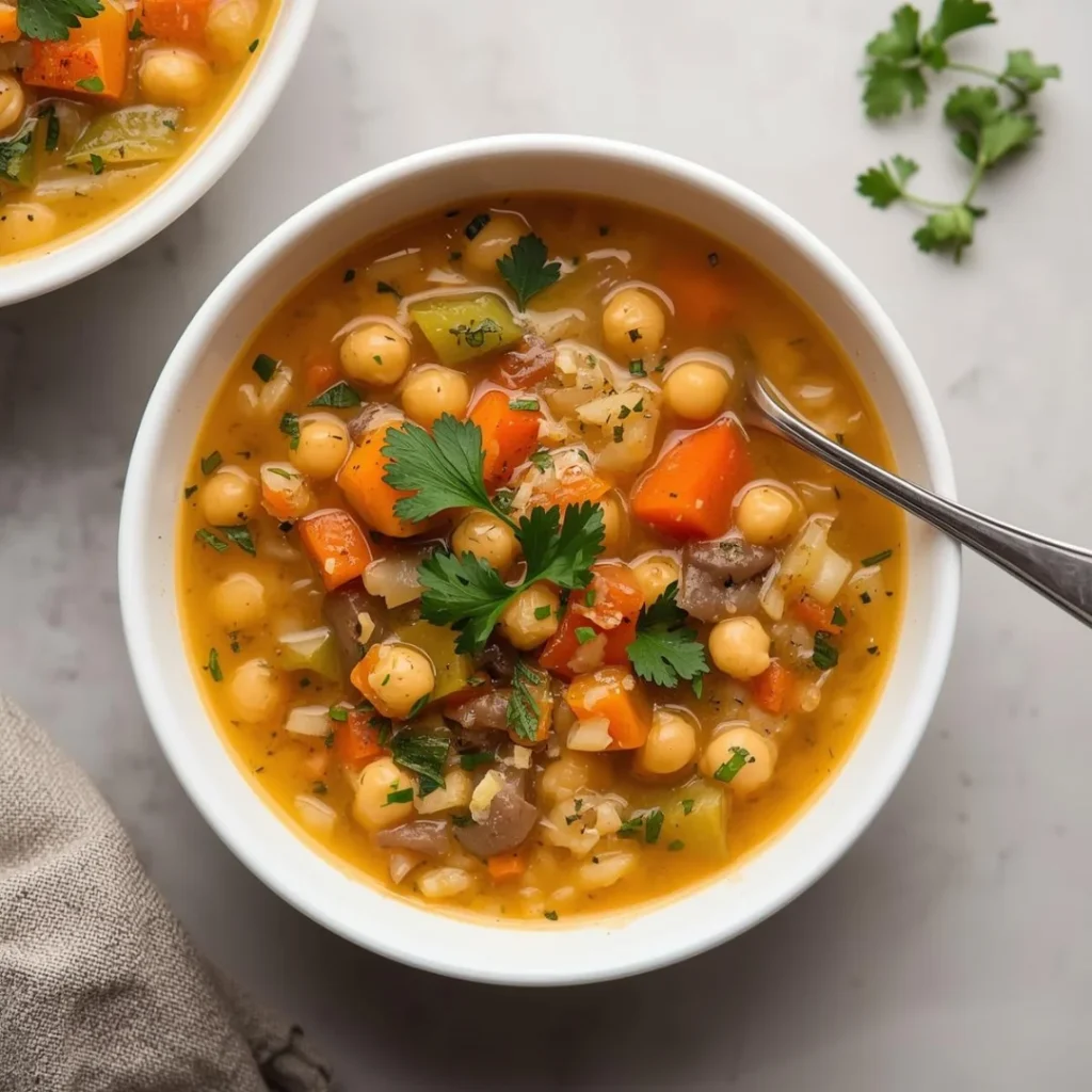 Chickpea Vegetable Soup