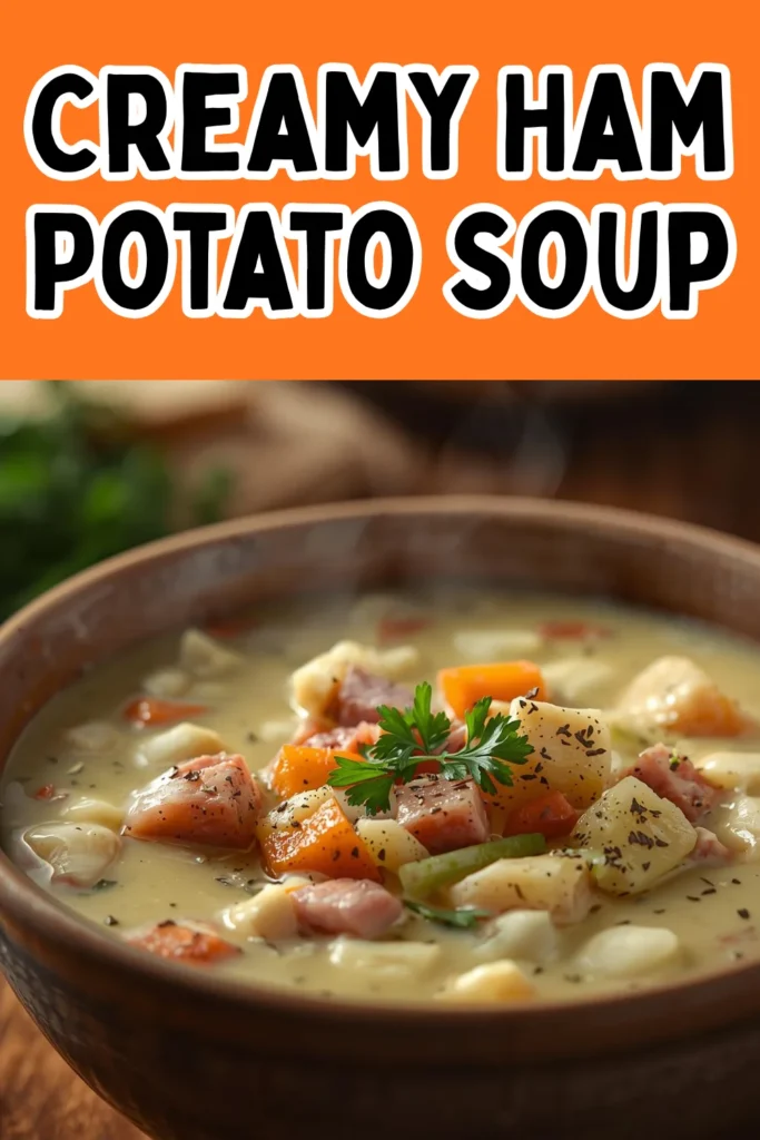 Creamy Ham Potato Soup 1