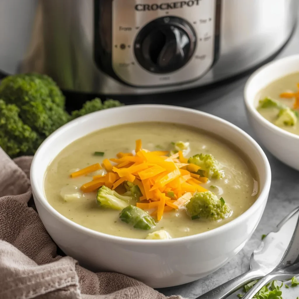 Crockpot Broccoli Soup
