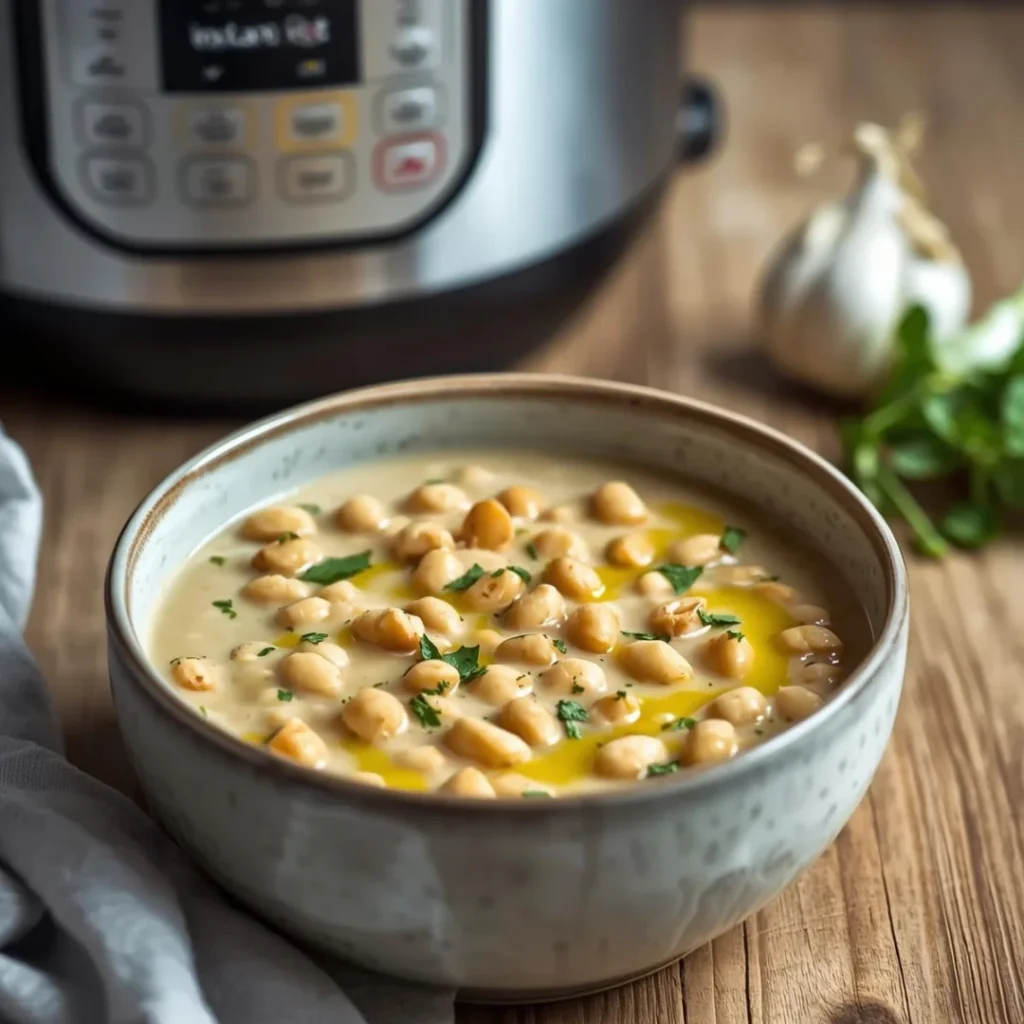 Instant Pot white bean soup