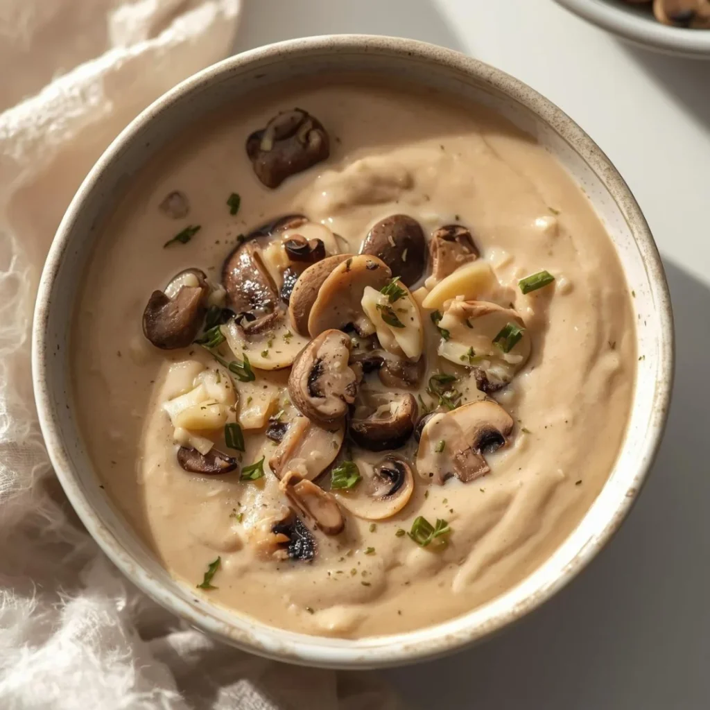 Keto Mushroom Soup