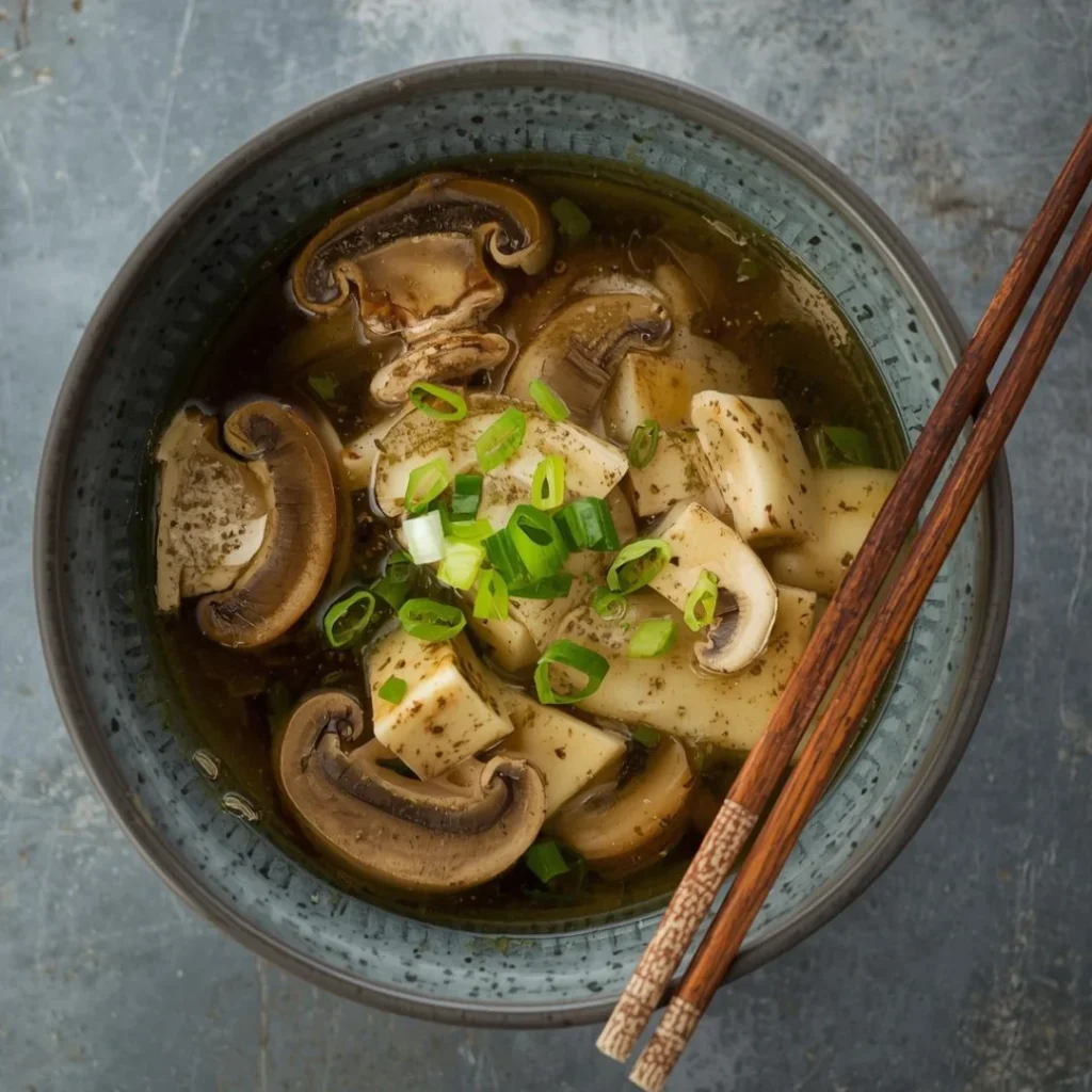 Mushroom Miso Soup