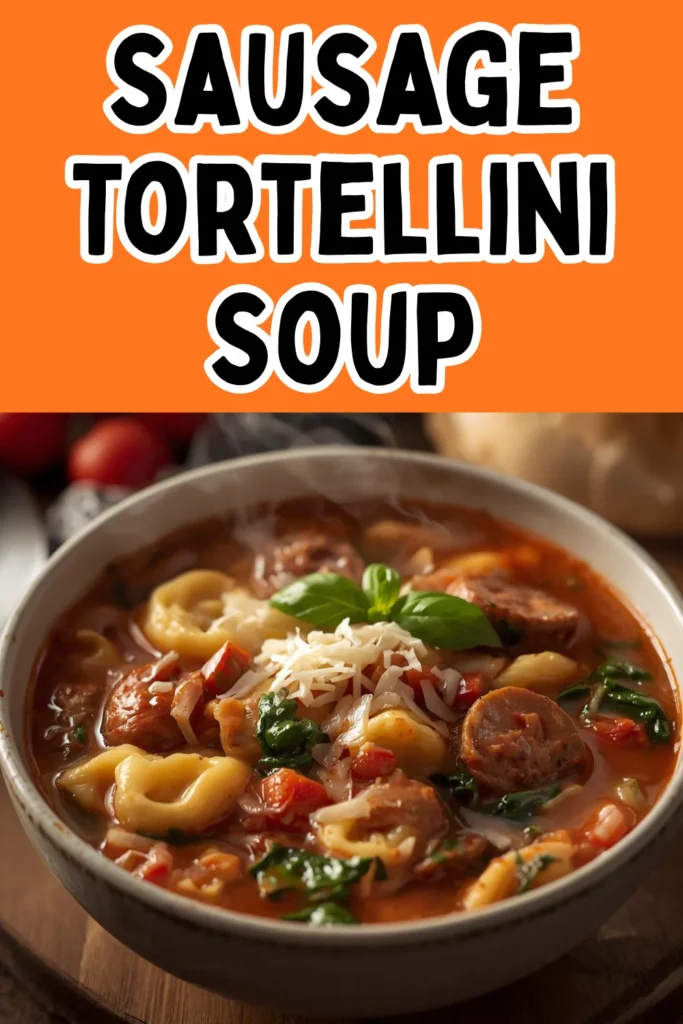 Sausage Tortellini Soup