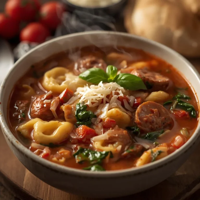 Sausage Tortellini Soup Recipe