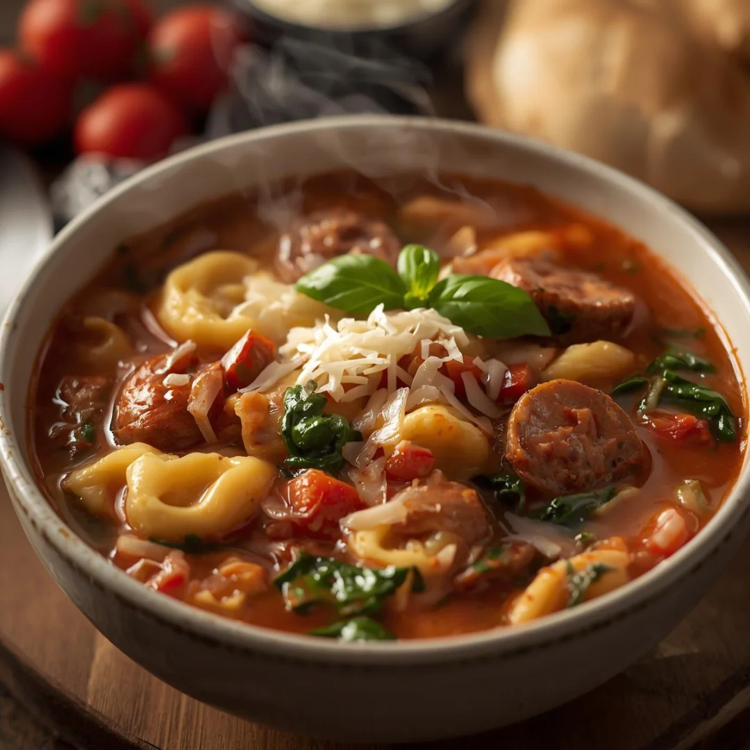 Sausage Tortellini Soup Recipe