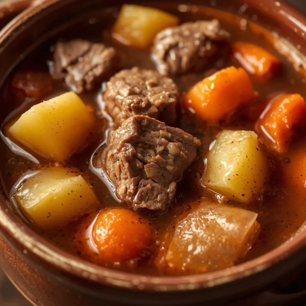 Slow Cooker Beef Stew Soup