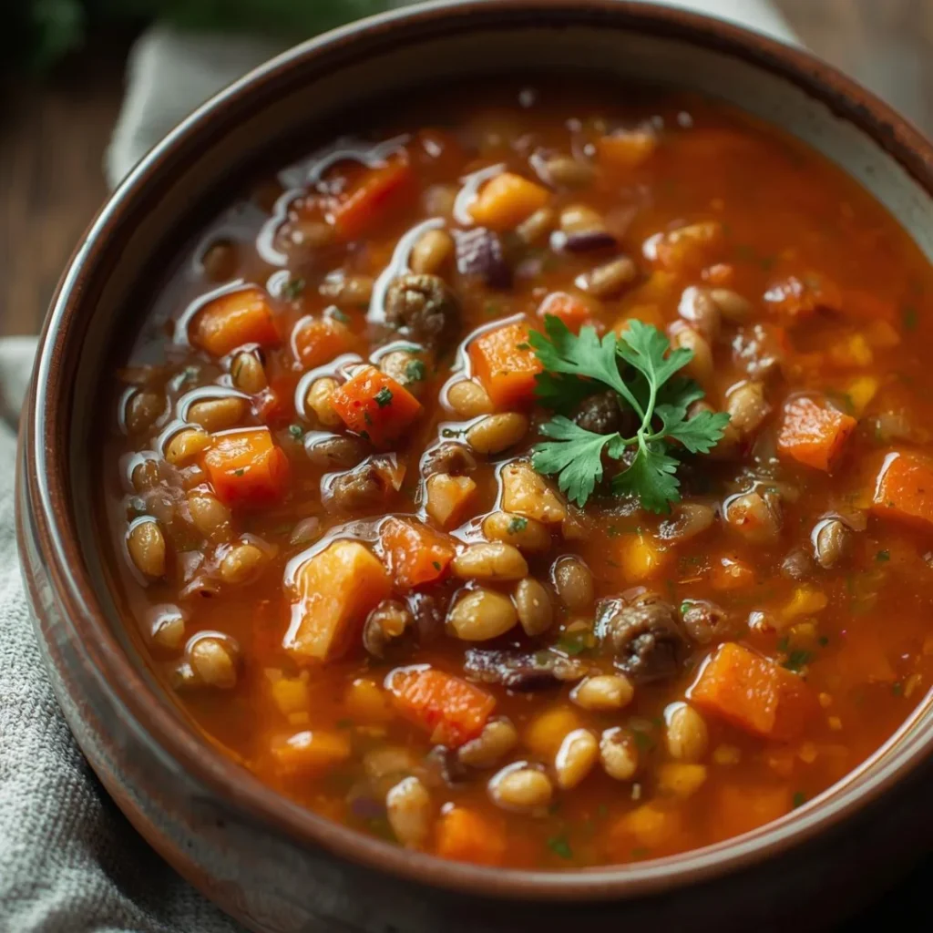 Slow Cooker Lentil Soup