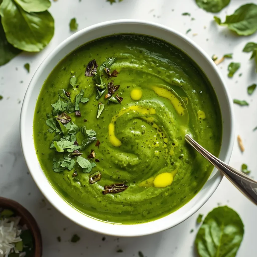 Spinach Cleansing Soup