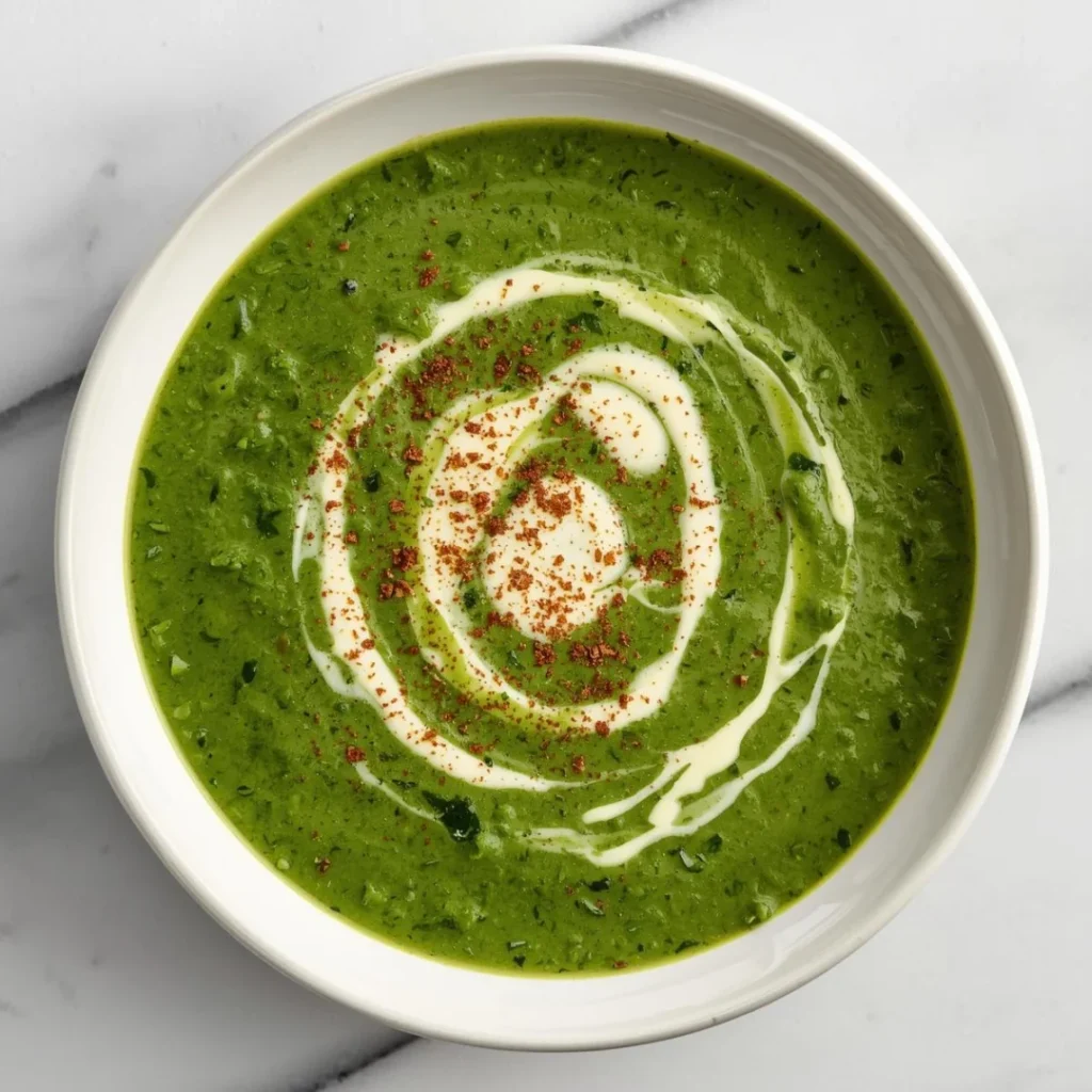 Spinach Soup Palak Shorba