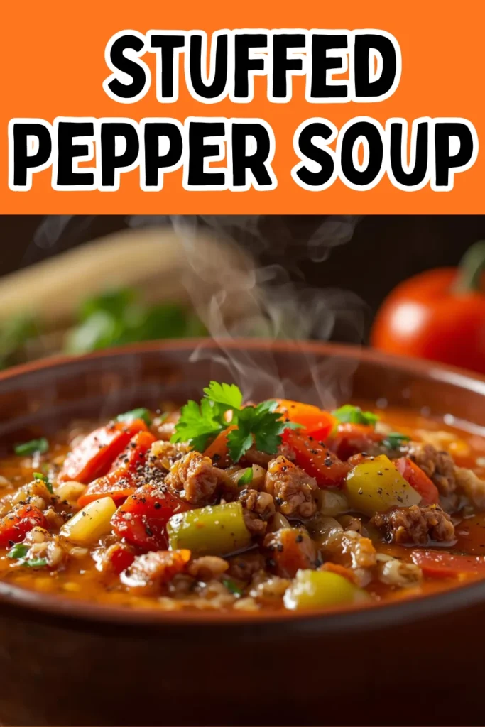 Stuffed Pepper Soup