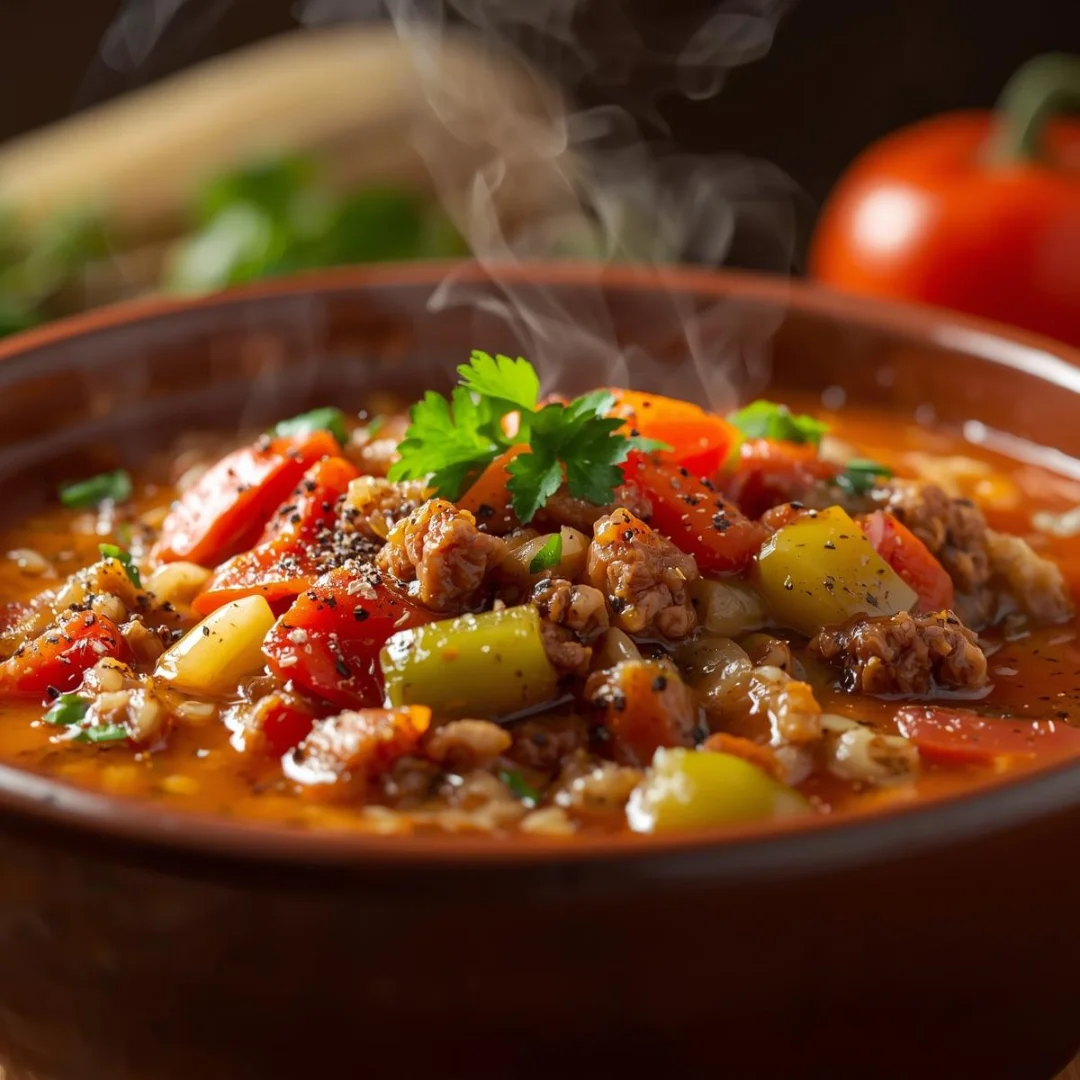 Stuffed Pepper Soup recipe