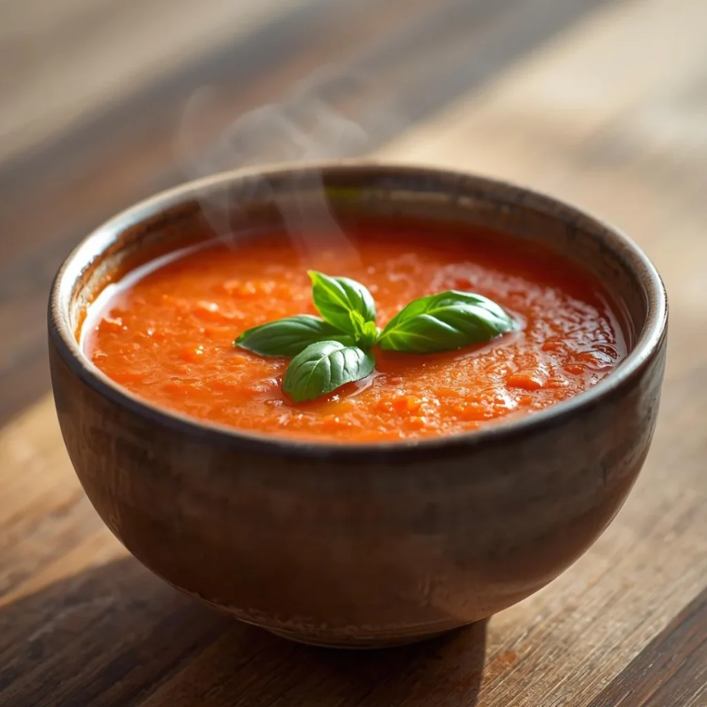 Tomato Basil Soup 1