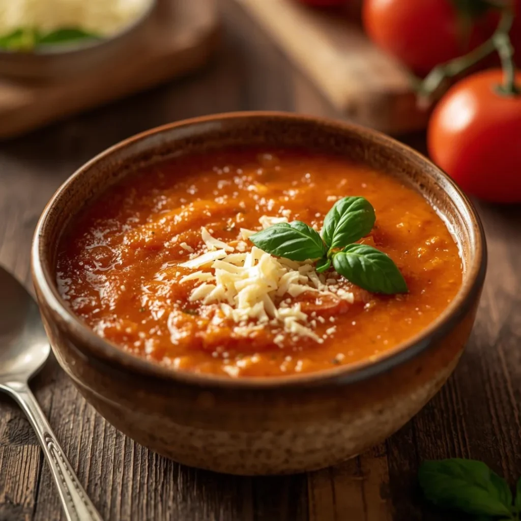 Tomato Parmesan Soup