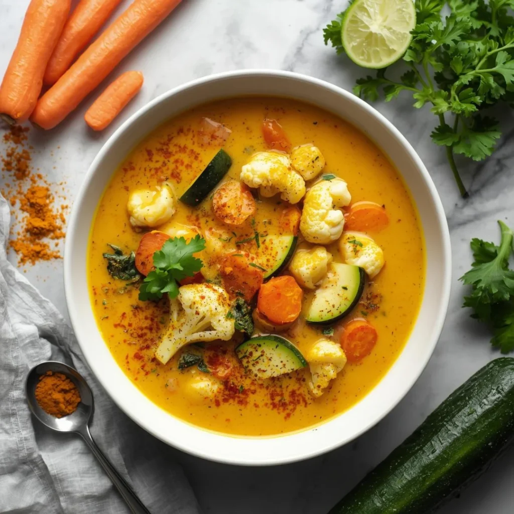 Turmeric Vegetable Soup