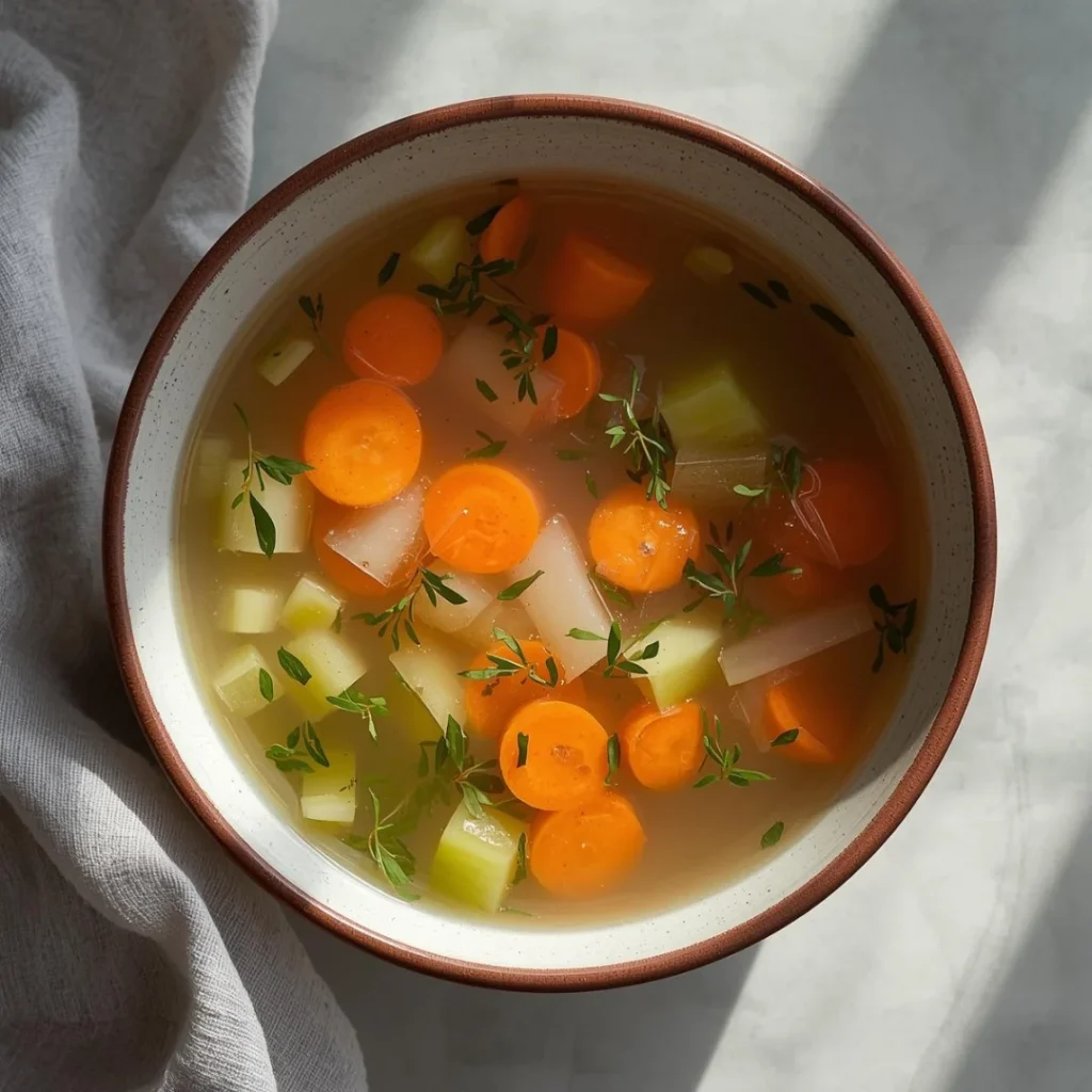 Vegetable Broth Soup 1