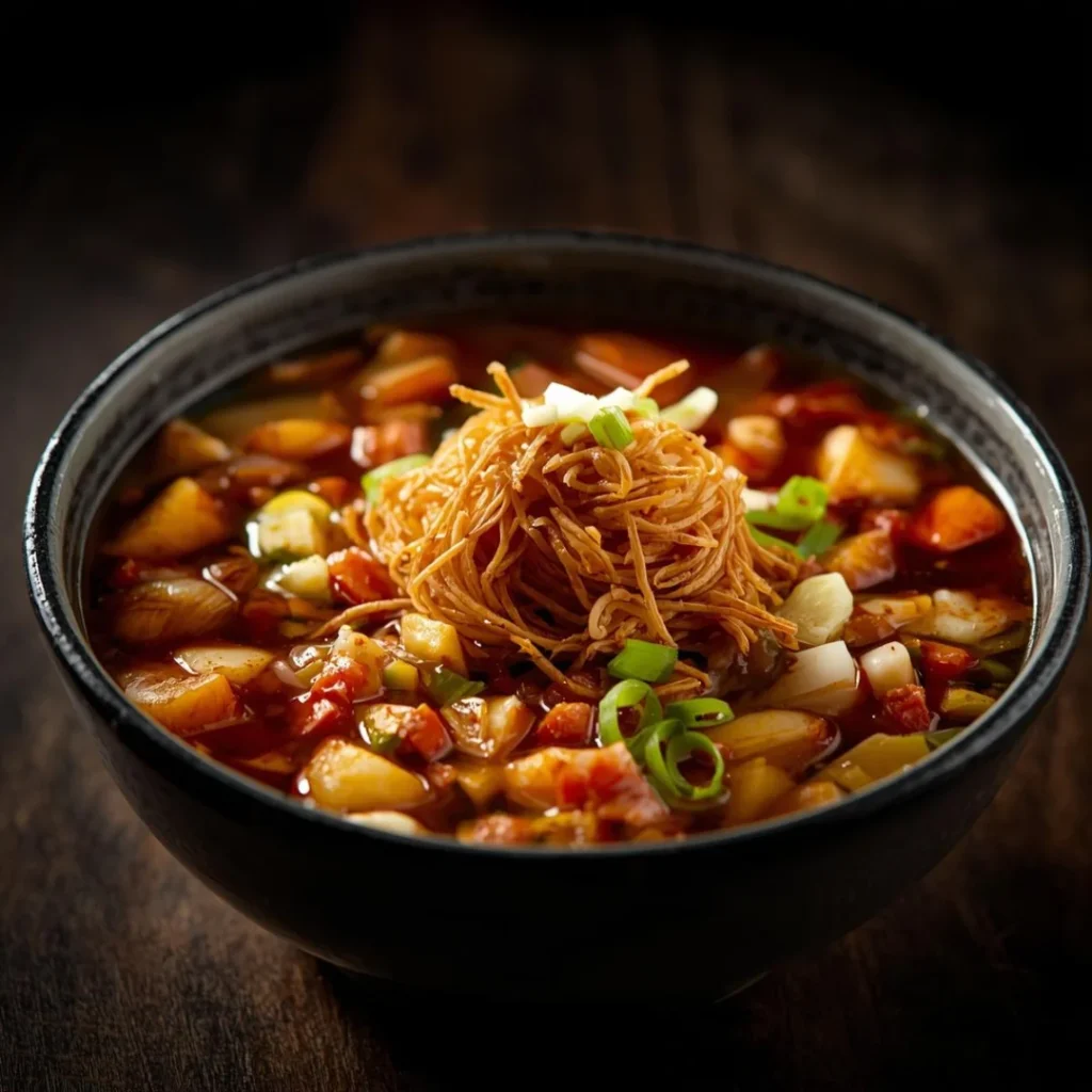 Vegetable Manchow Soup