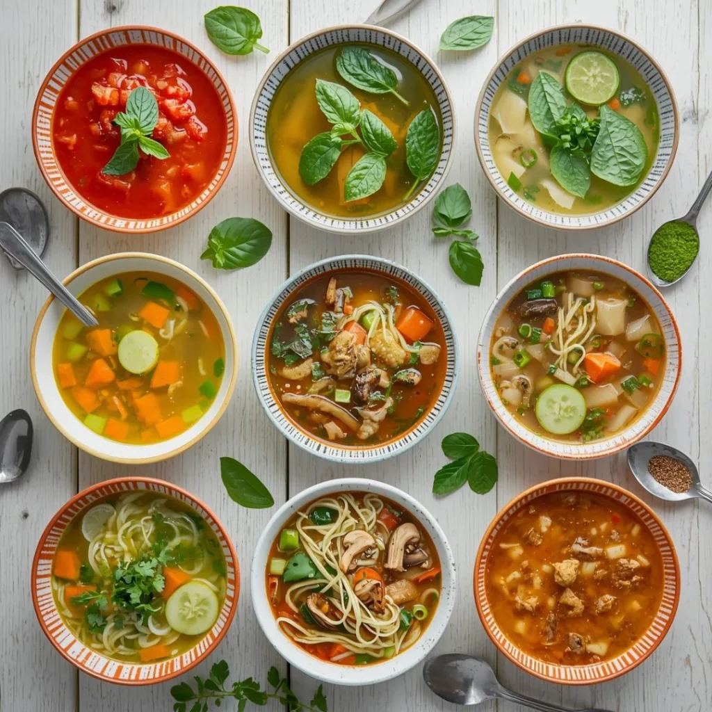 low-calorie soups
