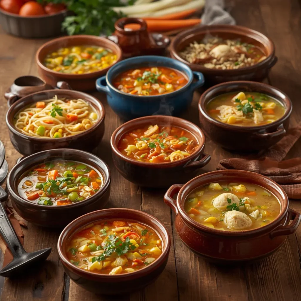 traditional chicken soups