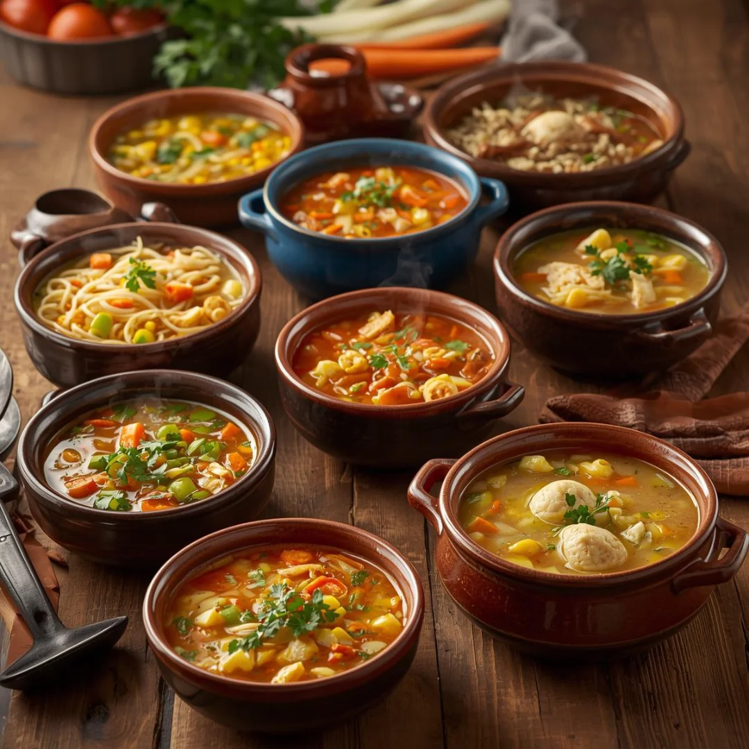 traditional chicken soups