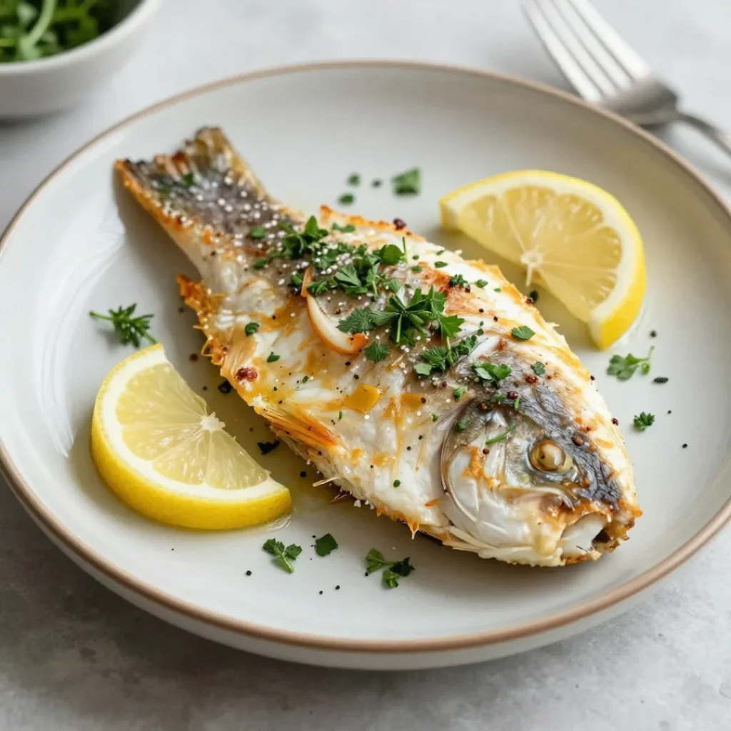 Baked Fish with Herbs