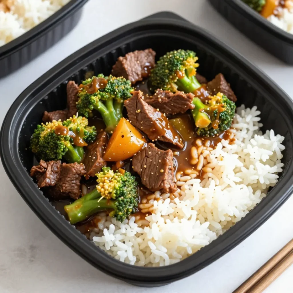 Beef and Broccoli Meal Prep