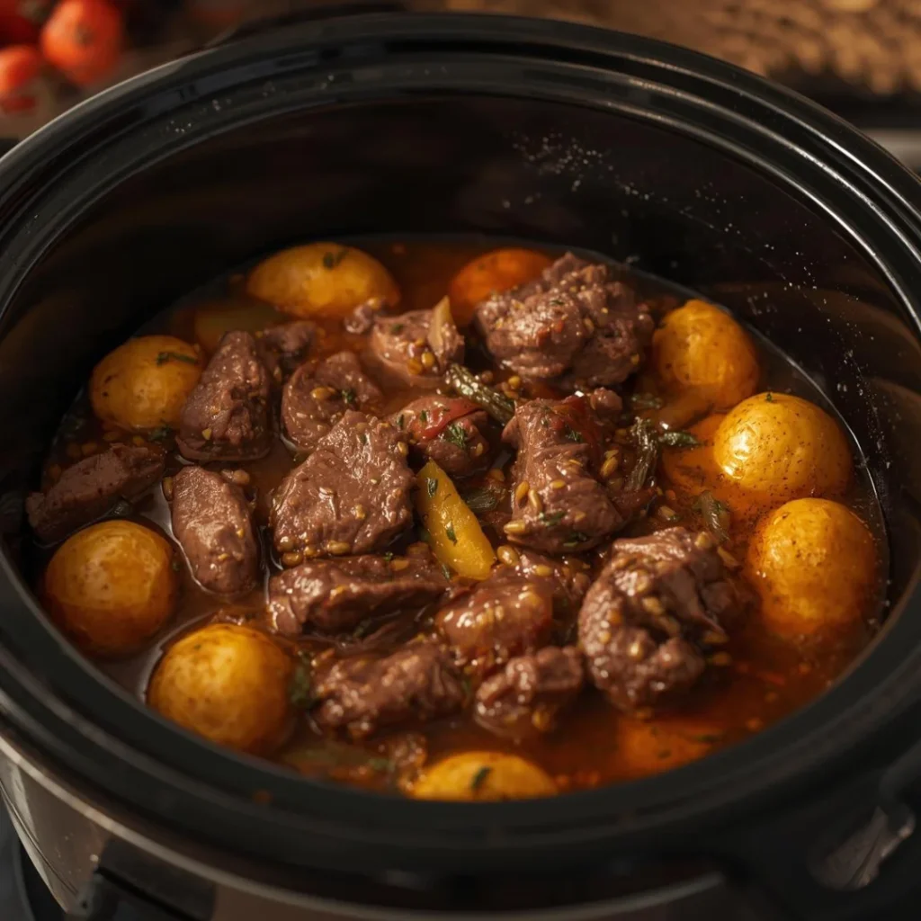 Crockpot Beef and Potatoes