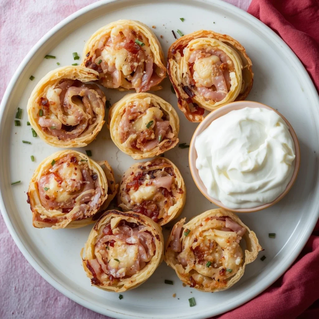 Ham and Cheese Pinwheels
