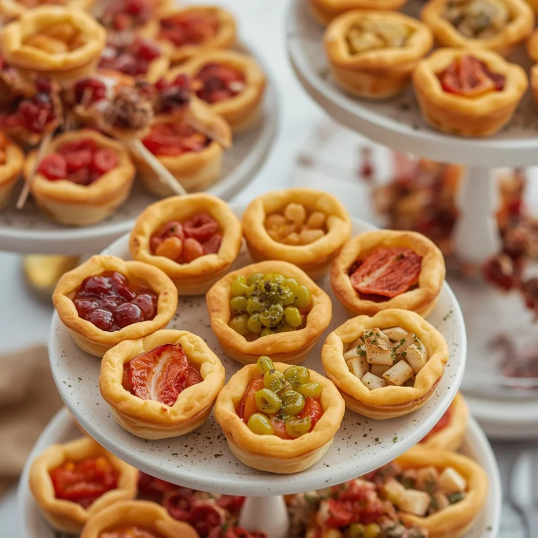 Mini Puff Pastry Tarts