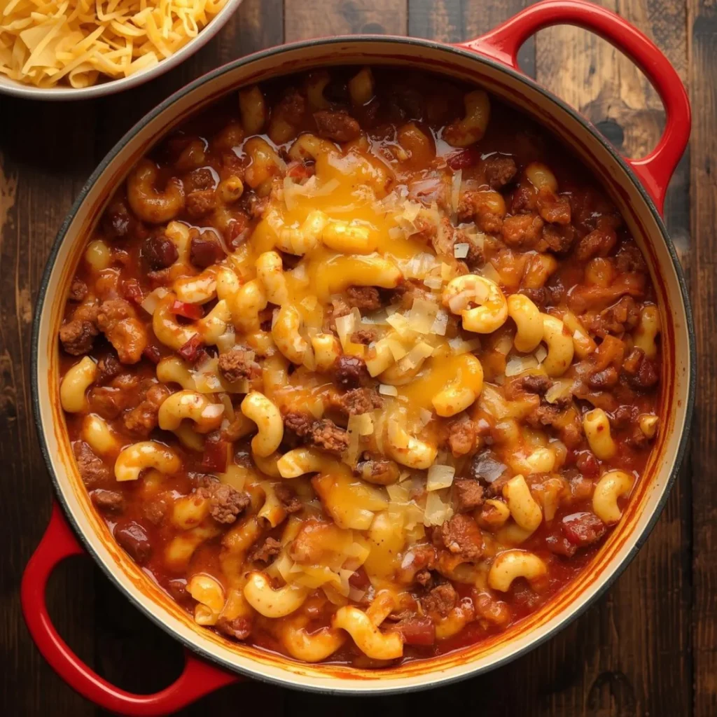 One Pot Chili Mac