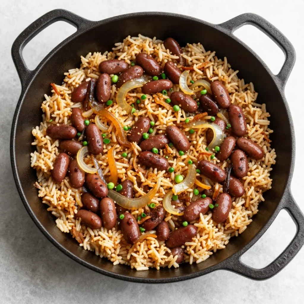 Rice and Beans Skillet