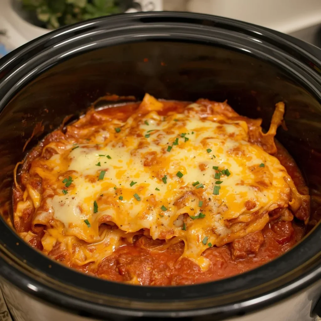 Slow Cooker Lasagna